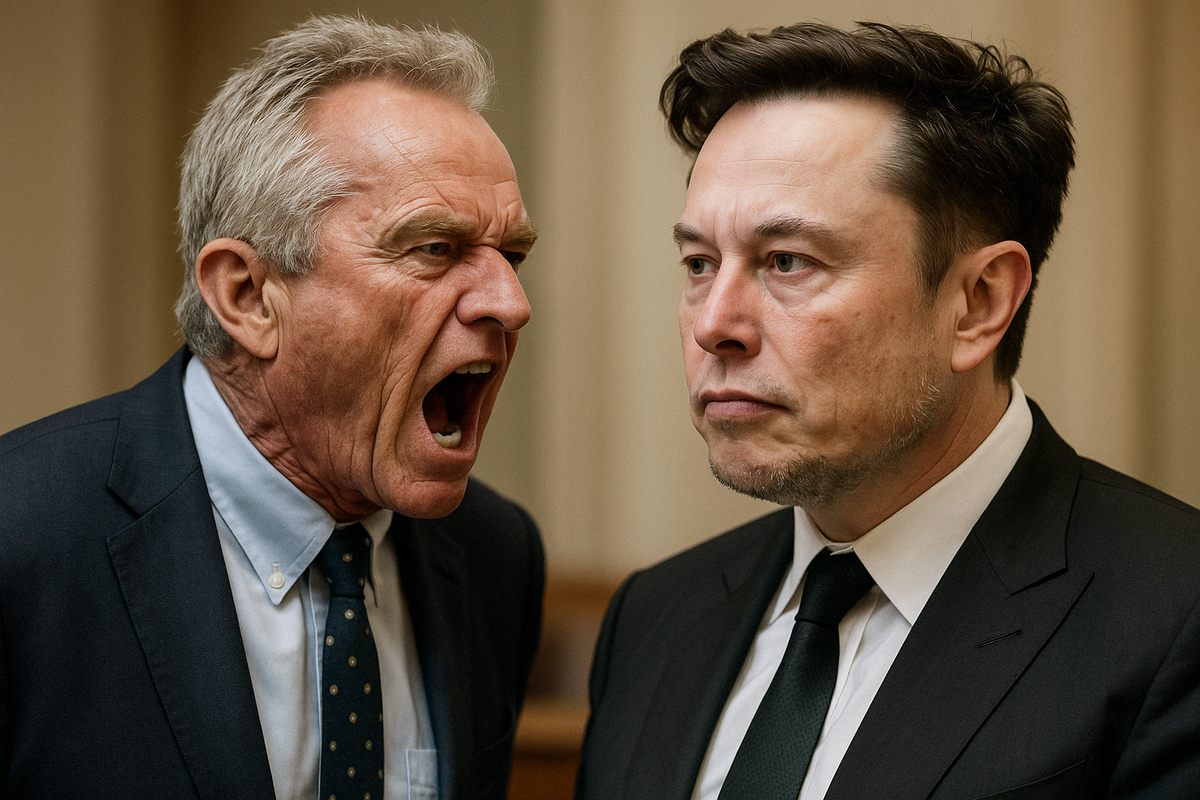 Elon Musk and RFK Jr. Debate Who’s More Oppressed by Their Own Genius